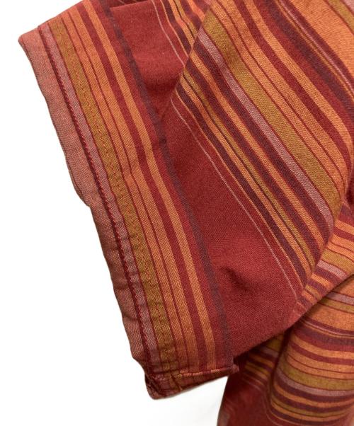 Patagonia（パタゴニア）Patagonia (パタゴニア) サイドバーンシャツ レッド×オレンジ サイズ:Mの古着・服飾アイテム