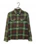 Patagonia（パタゴニア）の古着「フィヨルドフランネルシャツ」｜グリーン×イエロー