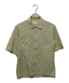 Manhattan（マンハッタン）の古着「チェックシャツ」｜グリーン×イエロー