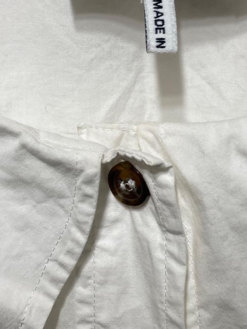 GANNI（ガニー）GANNI (ガニー) Cotton Poplin Collared Blouse ホワイト サイズ:freeの古着・服飾アイテム