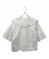 GANNI (ガニー) Cotton Poplin Collared Blouse ホワイト サイズ:free：5000円