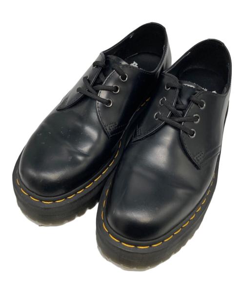 Dr.Martens（ドクターマーチン）Dr.Martens (ドクターマーチン) 1461 QUAD 3 ホール シューズ ブラック サイズ:26の古着・服飾アイテム