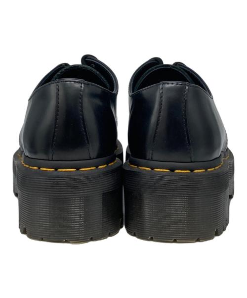 Dr.Martens（ドクターマーチン）Dr.Martens (ドクターマーチン) 1461 QUAD 3 ホール シューズ ブラック サイズ:26の古着・服飾アイテム