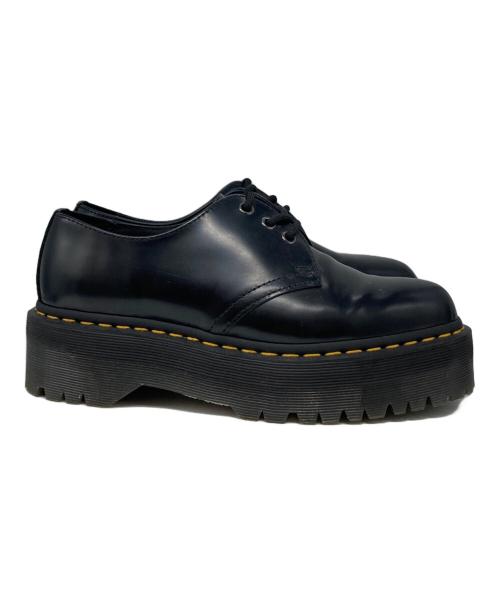 Dr.Martens（ドクターマーチン）Dr.Martens (ドクターマーチン) 1461 QUAD 3 ホール シューズ ブラック サイズ:26の古着・服飾アイテム