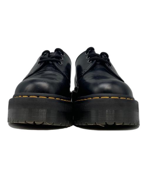 Dr.Martens（ドクターマーチン）Dr.Martens (ドクターマーチン) 1461 QUAD 3 ホール シューズ ブラック サイズ:26の古着・服飾アイテム