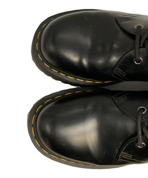 Dr.Martens（ドクターマーチン）Dr.Martens (ドクターマーチン) 1461 QUAD 3 ホール シューズ ブラック サイズ:26の古着・服飾アイテム
