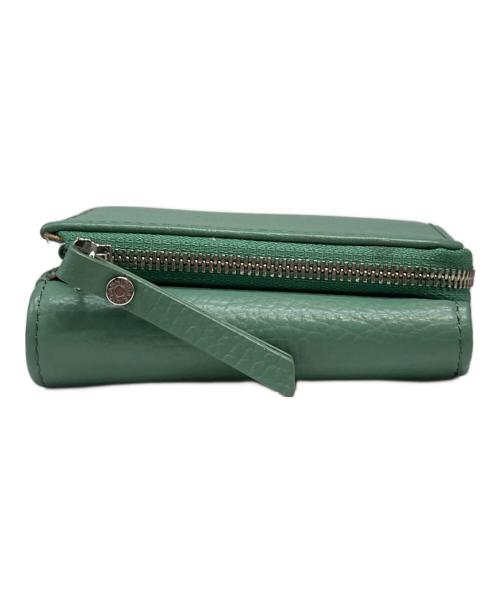GIANNI CHIARINI（ジャンニ キアリーニ）GIANNI CHIARINI (ジャンニ キアリーニ) 3つ折り財布 グリーンの古着・服飾アイテム