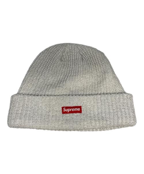 SUPREME（シュプリーム）SUPREME (シュプリーム) リフレクティブ ルーズゲージ ビーニー オフホワイトの古着・服飾アイテム