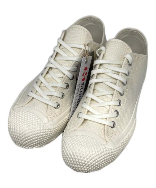 SUPERGA（スペルガ）SUPERGA (スペルガ) ミルスペック ローカット コットン キャンバス ホワイト サイズ:40の古着・服飾アイテム
