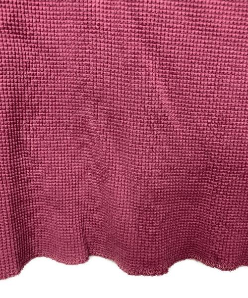 FRUIT OF THE LOOM（フルーツオブザルーム）FRUIT OF THE LOOM (フルーツオブザルーム) CAR SARVICE (カーサービス) サーマルカットソー ボルドー サイズ:Ｍの古着・服飾アイテム
