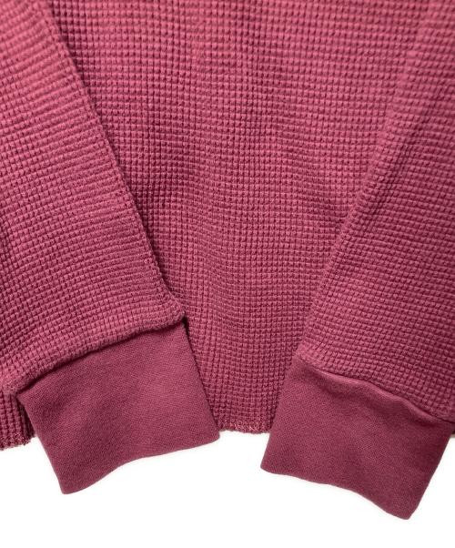 FRUIT OF THE LOOM（フルーツオブザルーム）FRUIT OF THE LOOM (フルーツオブザルーム) CAR SARVICE (カーサービス) サーマルカットソー ボルドー サイズ:Ｍの古着・服飾アイテム