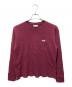 FRUIT OF THE LOOM（フルーツオブザルーム）の古着「サーマルカットソー」｜ボルドー