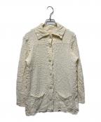 me ISSEY MIYAKEミーイッセイ ミヤケ）の古着「カリフラワープリーツジャケット」｜ホワイト