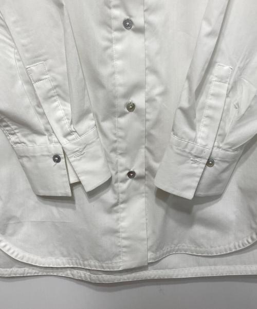 SHIPS any（シップスエニィ）SHIPS any (シップスエニィ) REPREVE バンド カラー シャツ ホワイト サイズ:38の古着・服飾アイテム