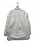 SHIPS any (シップスエニィ) REPREVE バンド カラー シャツ ホワイト サイズ:38：4000円