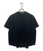 FRED PERRYフレッドペリー）の古着「Reluxed Pique T-shirt」｜ブラック