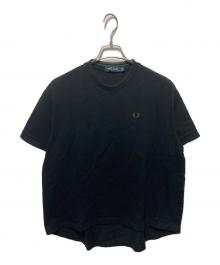 FRED PERRY（フレッドペリー）の古着「Reluxed Pique T-shirt」｜ブラック