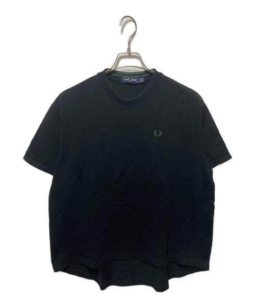 FRED PERRY（フレッドペリー）FRED PERRY (フレッドペリー) Reluxed Pique T-shirt ブラック サイズ:SIZE 38の古着・服飾アイテム