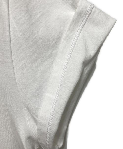 A.P.C.（アーペーセー）A.P.C. (アーペーセー) RUE MADAME ロゴTシャツ ホワイト サイズ:Sの古着・服飾アイテム