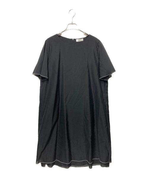 Leilian（レリアン）Leilian (レリアン) ブラウスワンピース ブラック サイズ:13の古着・服飾アイテム