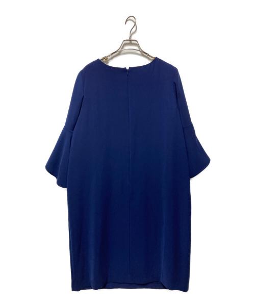 UNTITLED（アンタイトル）UNTITLED (アンタイトル) ブラウスワンピース ブルー サイズ:46の古着・服飾アイテム