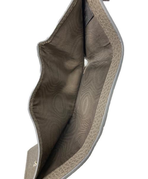 Maison Margiela（メゾンマルジェラ）Maison Margiela (メゾンマルジェラ) 4ステッチ 三つ折り ウォレット グレーの古着・服飾アイテム