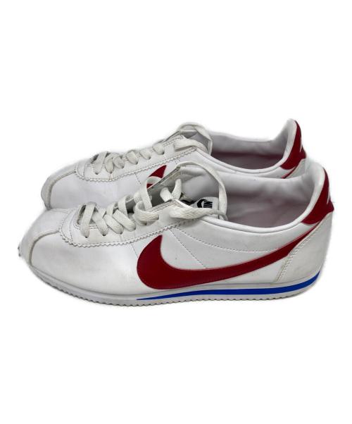 NIKE（ナイキ）NIKE (ナイキ) スニーカー ホワイト×レッド サイズ:28の古着・服飾アイテム