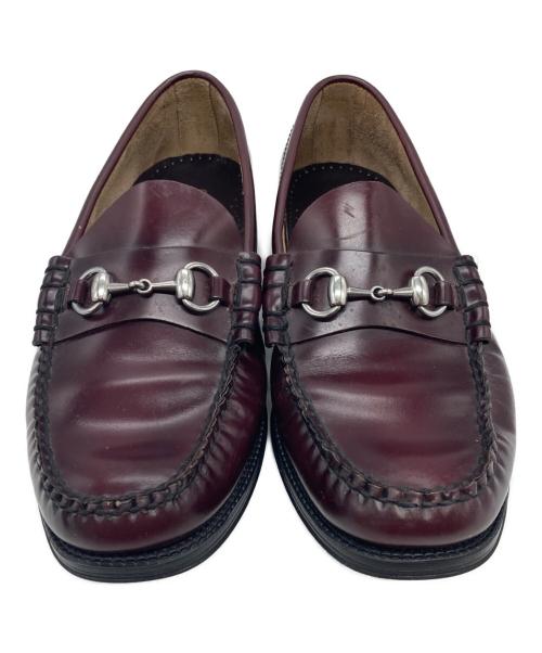G.H.BASS（ジーエイチバス）G.H.BASS (ジーエイチバス) ビットローファー ワインレッド サイズ:8/9/42の古着・服飾アイテム