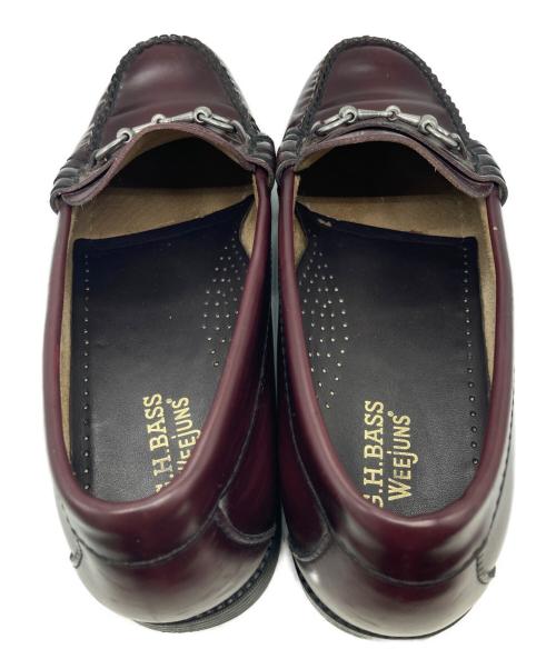 G.H.BASS（ジーエイチバス）G.H.BASS (ジーエイチバス) ビットローファー ワインレッド サイズ:8/9/42の古着・服飾アイテム