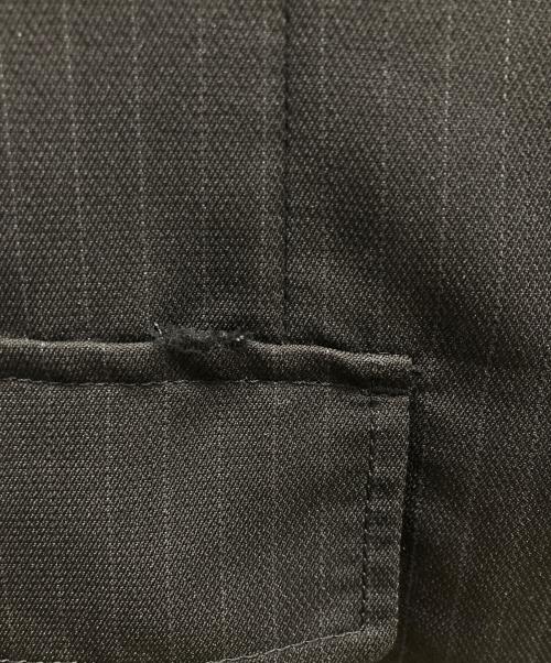 COMME des GARCONS HOMME DEUX（コムデギャルソン オム ドゥ）COMME des GARCONS HOMME DEUX (コムデギャルソン オム ドゥ) ストライプジャケット ブラック サイズ:sの古着・服飾アイテム