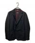 COMME des GARCONS HOMME DEUX（コムデギャルソン オム ドゥ）の古着「ストライプジャケット」｜ブラック