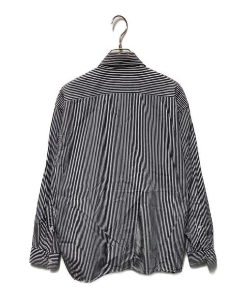 MARNI（マルニ）MARNI (マルニ) ストライプシャツ ホワイト×ブラック サイズ:44の古着・服飾アイテム