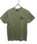 stussy（ステューシー）の古着「Built To Last Pigment Dyed T-shirt」｜グリーン