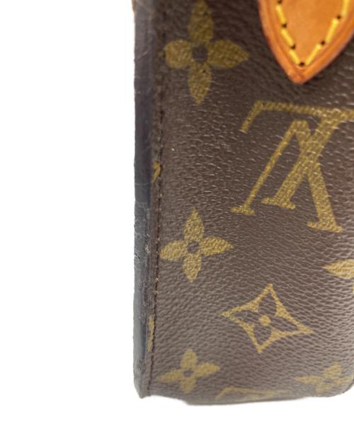 LOUIS VUITTON（ルイ ヴィトン）LOUIS VUITTON (ルイ ヴィトン) モノグラム サンクルーGM ショルダーバッグ ブラウンの古着・服飾アイテム