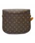 中古・古着 LOUIS VUITTON (ルイ ヴィトン) モノグラム サンクルーGM ショルダーバッグ ブラウン：35000円