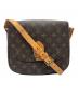 LOUIS VUITTON（ルイ ヴィトン）の古着「モノグラム サンクルーGM ショルダーバッグ」｜ブラウン