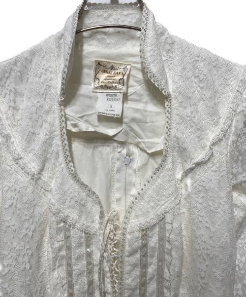 gunne sax（ガ二―サックス）gunne sax (ガ二―サックス) フラワーレースワンピース ホワイト サイズ:SIZE 3の古着・服飾アイテム