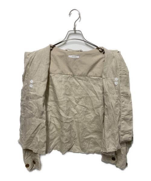 JOURNAL STANDARD（ジャーナルスタンダード）JOURNAL STANDARD (ジャーナルスタンダード) ミリタリーファティーグジャケット ベージュ サイズ:freeの古着・服飾アイテム
