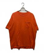 SUPREMEシュプリーム）の古着「S/S Pocket Tee」｜オレンジ