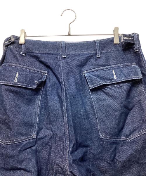 Engineered Garments WORKADAY（エンジニアドガーメンツ ワーカーデイ）Engineered Garments WORKADAY (エンジニアドガーメンツ ワーカーデイ) Fatigue Pant-12oz Denim/ファティーグデニムパンツ インディゴ サイズ:Lの古着・服飾アイテム