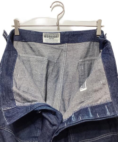 Engineered Garments WORKADAY（エンジニアドガーメンツ ワーカーデイ）Engineered Garments WORKADAY (エンジニアドガーメンツ ワーカーデイ) Fatigue Pant-12oz Denim/ファティーグデニムパンツ インディゴ サイズ:Lの古着・服飾アイテム