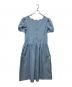 COMME des GARCONS COMME des GARCONS (コムデギャルソン コムデギャルソン) スカラップワンピース ブルー サイズ:S：15000円