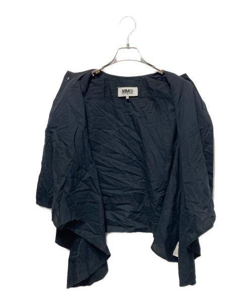MM6 Maison Margiela（エムエムシックスメゾンマルジェラ）MM6 Maison Margiela (エムエムシックスメゾンマルジェラ) ブラウス ブラック サイズ:38の古着・服飾アイテム
