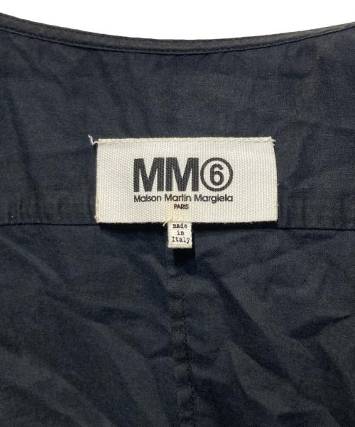 MM6 Maison Margiela（エムエムシックスメゾンマルジェラ）MM6 Maison Margiela (エムエムシックスメゾンマルジェラ) ブラウス ブラック サイズ:38の古着・服飾アイテム