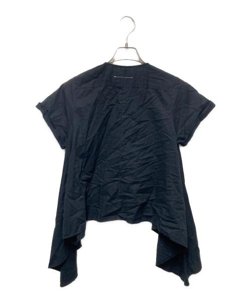 MM6 Maison Margiela（エムエムシックスメゾンマルジェラ）MM6 Maison Margiela (エムエムシックスメゾンマルジェラ) ブラウス ブラック サイズ:38の古着・服飾アイテム