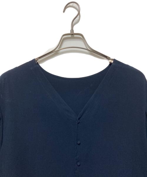 ELENDEEK（エレンディーク）ELENDEEK (エレンディーク) 2WAYシャツワンピース ネイビー サイズ:01の古着・服飾アイテム