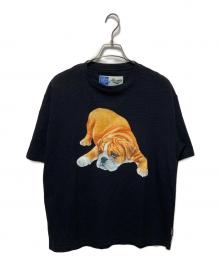 ALWAYS（オールウェイズ）の古着「5th year anniversary bulldog tshirt」｜ブラック