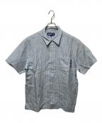 BoTTボット）の古着「Striped S/S Shirt」｜ブルー