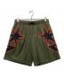BoTT（ボット）の古着「Big B Logo Mesh Shorts」｜カーキ