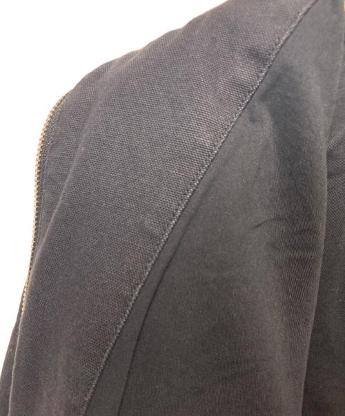 BoTT（ボット）BoTT (ボット) Leather Collar Work Jacket/レザーカラーワークジャケット ブラック サイズ:Lの古着・服飾アイテム